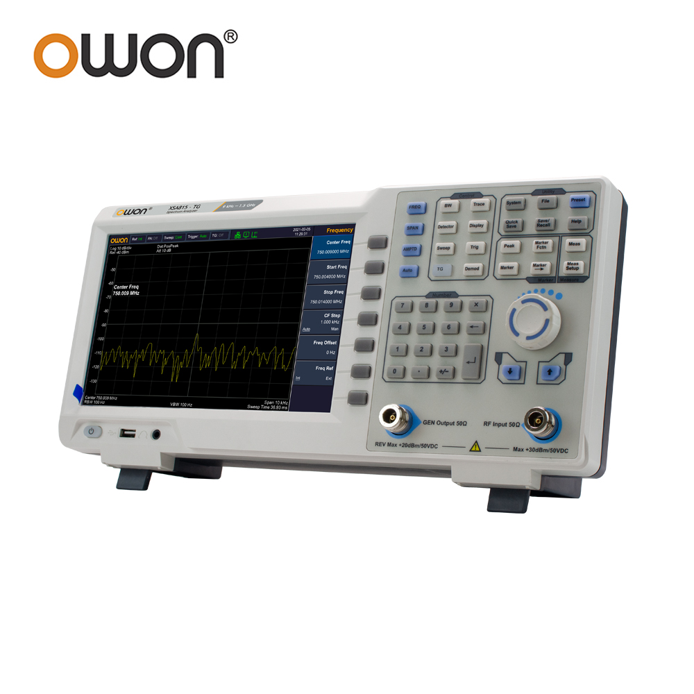 OWON XSA815TG Dijital Spektrum - Spectrum Analyzer Tracking Generator 1.5Ghz incelemesi ve fiyatı