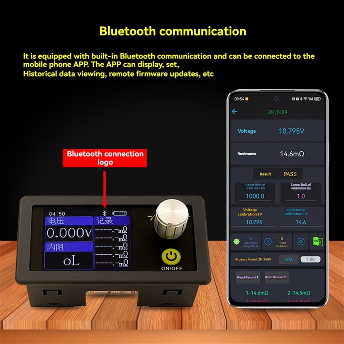 ABGN T459 DC 5V Dört Telli Pil - Battery Internal Resistance Tester Four Wire incelemesi ve fiyatı